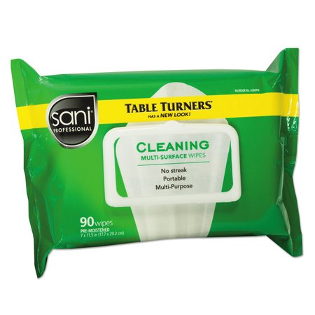 Sani Professional Towels & Wipes, White, Pack, Paper, 1; 90 Wipes, 11.5" x 7", Fresh, 12 PK NIC A580FW